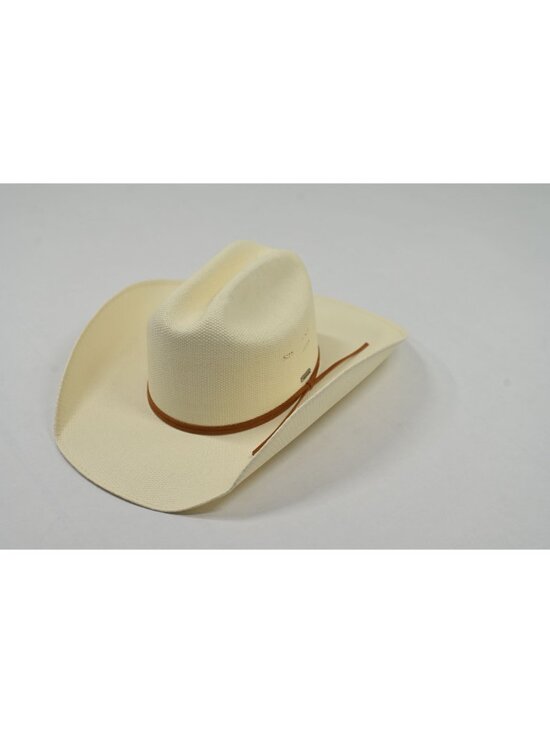 Brixton Laredo Straw Cowboy Hat in Bone main image 9
